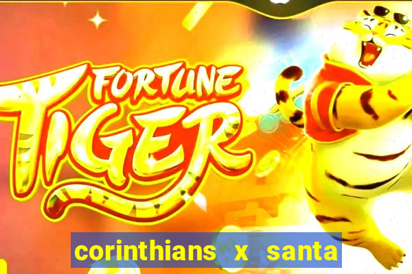 corinthians x santa cruz ao vivo hd